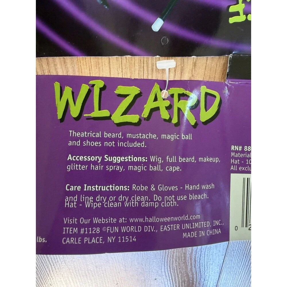 5 Piece Halloween Wizard Costume for Adults Or Kids Halloween